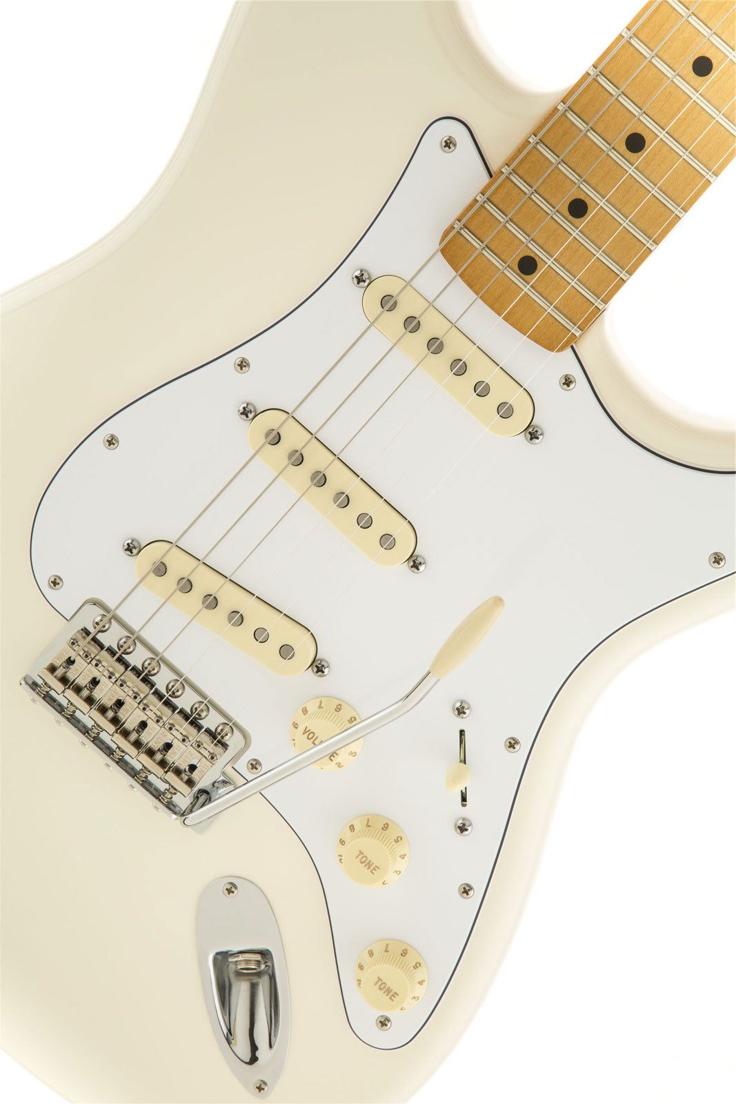 Stratocaster firmata da Jimi Hendrix MN Bianco olimpico