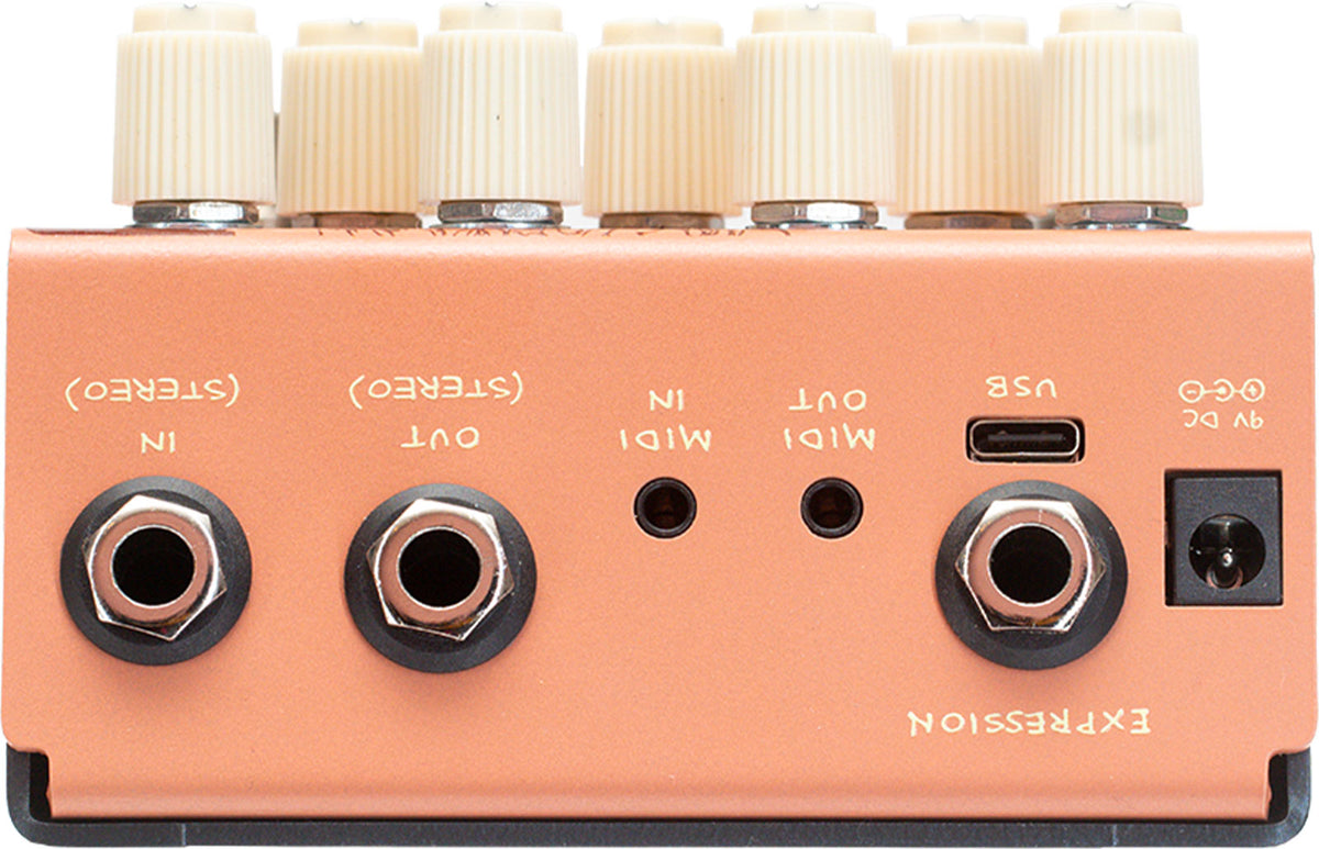 Black Fountain Stereo Terracotta - Oil Can Delay