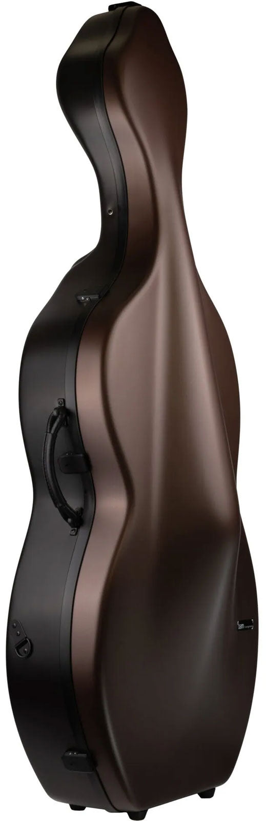 Custodia Violoncello 4/4 Hightech Caramella + Ruote - Marrone/Nero