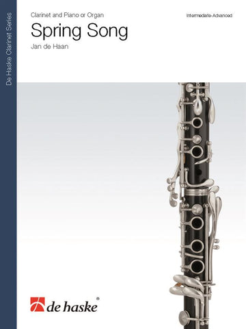 Jan De Haan - Spring Song - Clarinetto e pianoforte