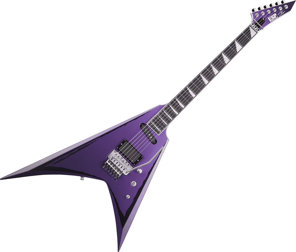 Firma Chitarra Elettrica Alexi Laiho Strappato