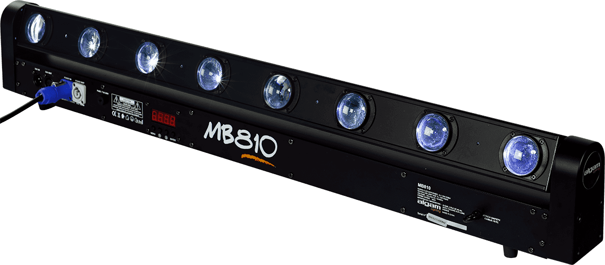 MB 810 - BARRA LED MOTORIZZATA 8 RGBW
