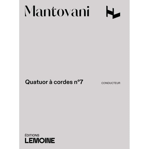 Mantovani Bruno - Quatuor A Cordes N°7