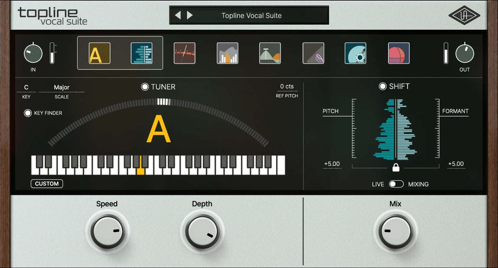 UAD Suite vocale Topline