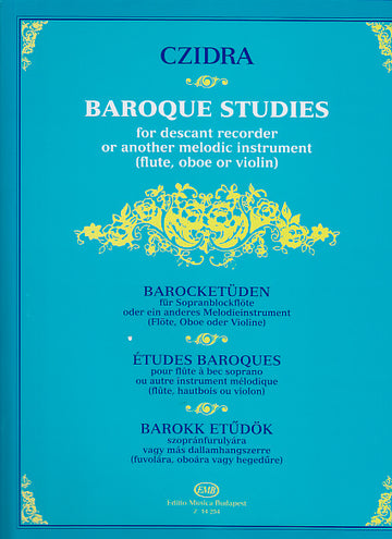 Czidra L. - Studi barocchi per flauto dolce soprano