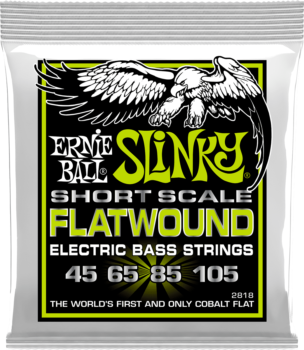 2818 REGULAR SLINKY FLATWOUND SHORT SCALE 45-105