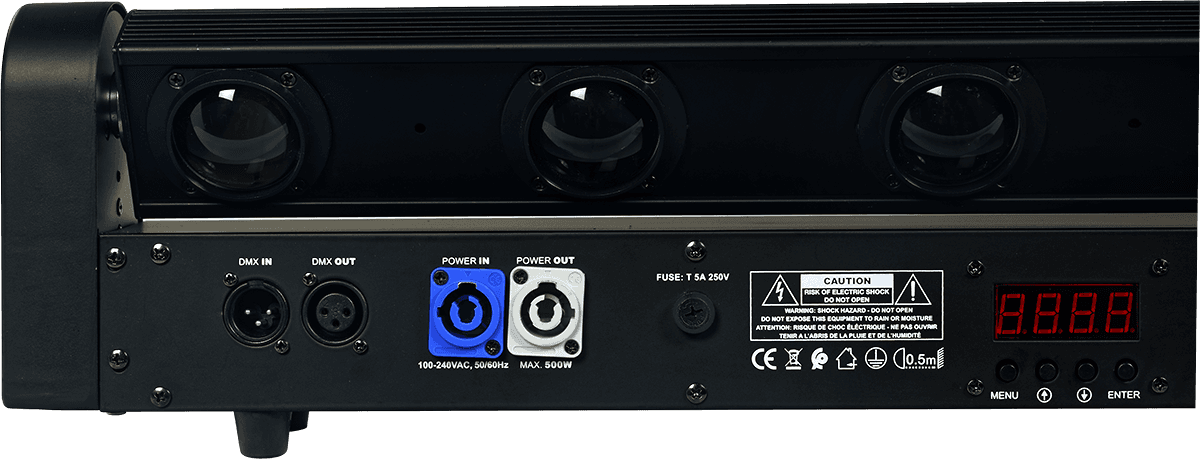 MB 810 - BARRA LED MOTORIZZATA 8 RGBW