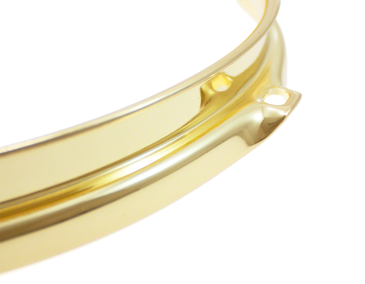 Cerchio 10" 6 Tiranti Dorato Super Triple Flange 2.3mm