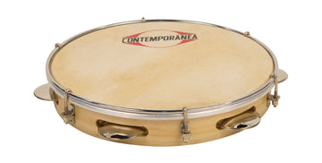 C-PB10-01 - Pandeiro Serie Pro 10" - Pelle Animale