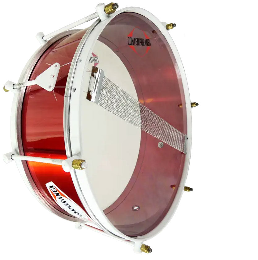 Caixa 14" x 15cm - 6 tiranti - cordiera - Light - Rosso - edizione ALEGRIA
