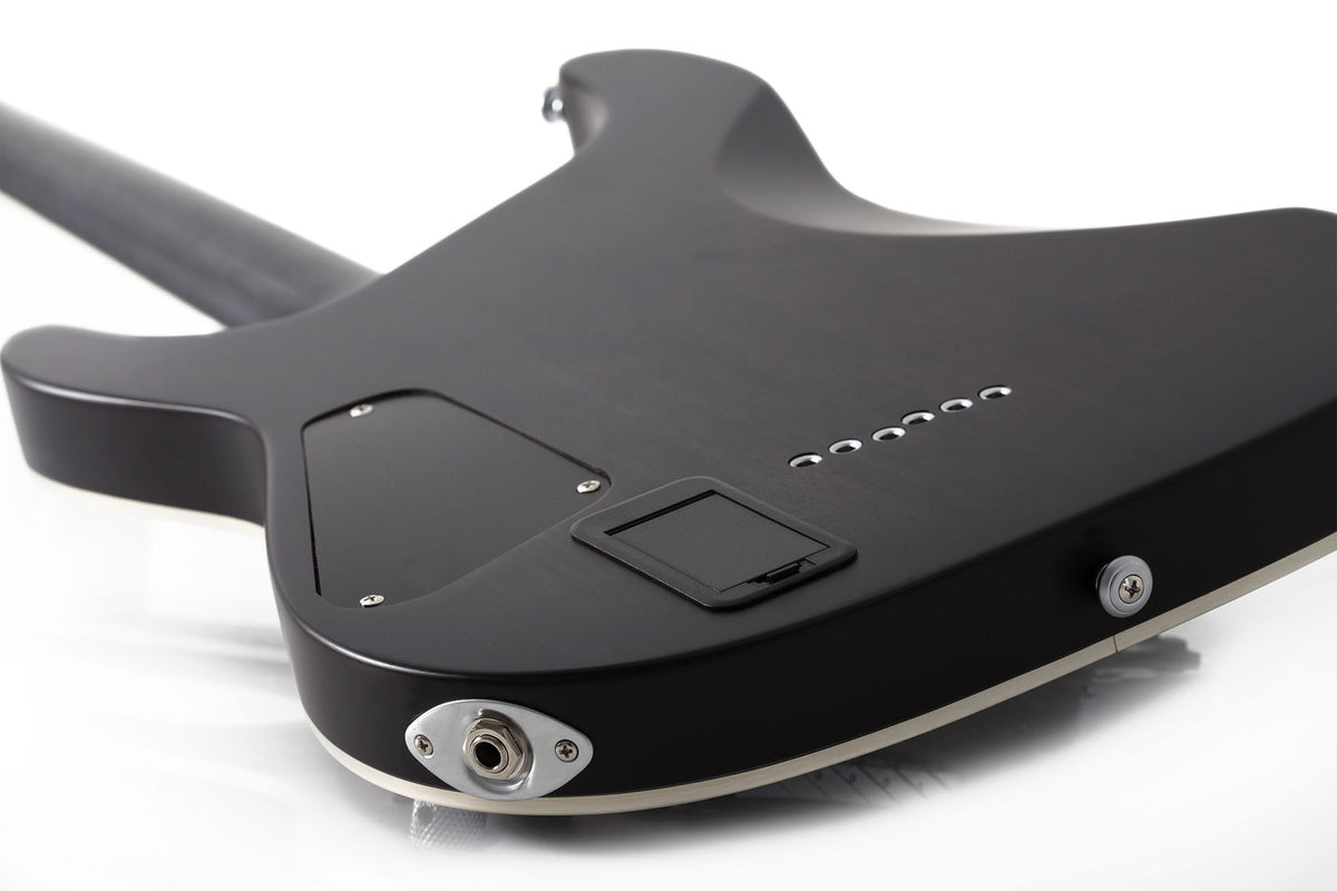 C-1 Platinum Nero trasparente satinato
