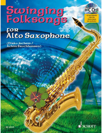 SWINGING FOLKSONGS FOR ALTO SAXOPHONE - ALTO SAXOPHONE