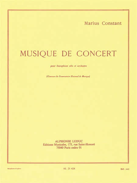 Musique De Concert