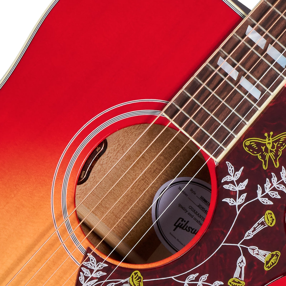 Hummingbird Standard Sunburst ciliegia Vintage Moderno