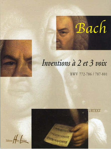 Bach J.S. - Inventions 2 et 3 Voix - Piano