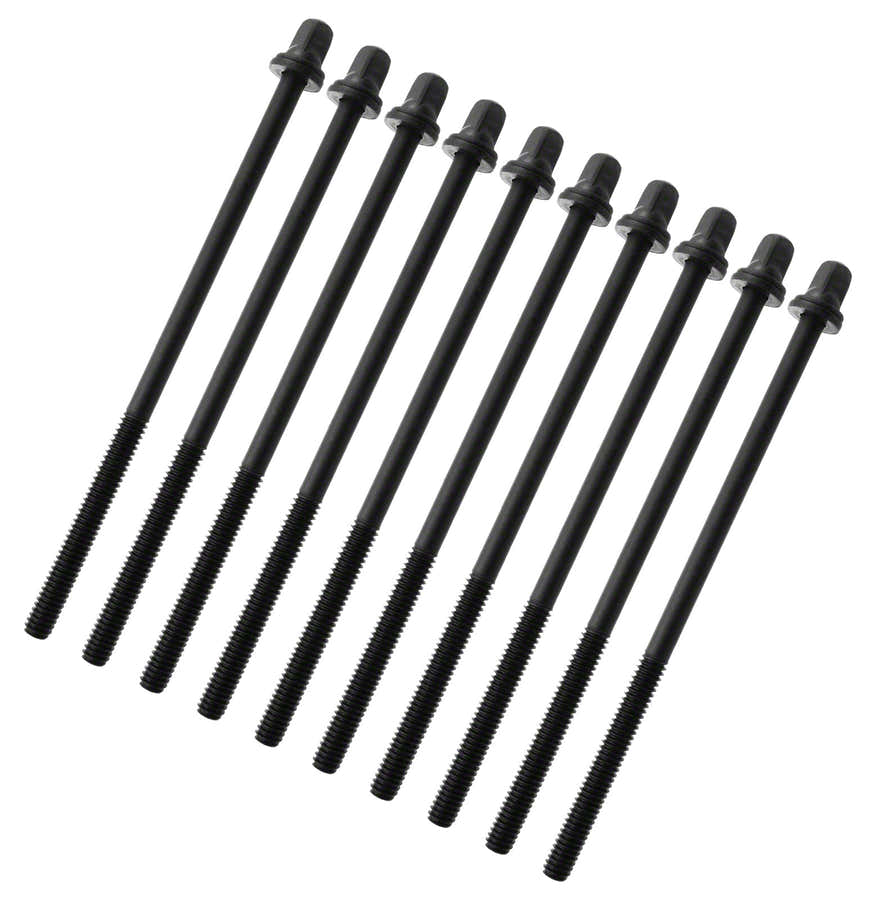 TRC-110W-BK - VITE TIRANTE NERO 110MM CON RONDELLA - FILETTATURA 7/32" (X10)