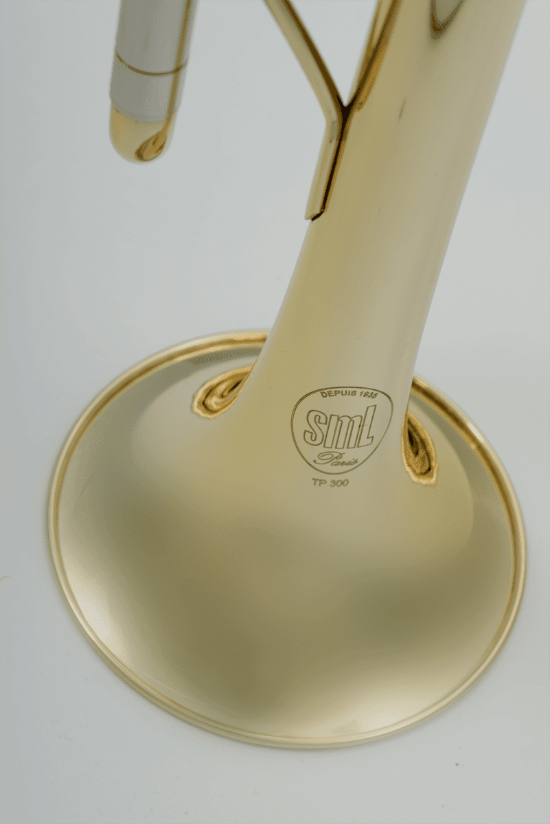 TP300 BB TROMBA OTTONE LACCATO - TUBO IN OTTONE ROSA