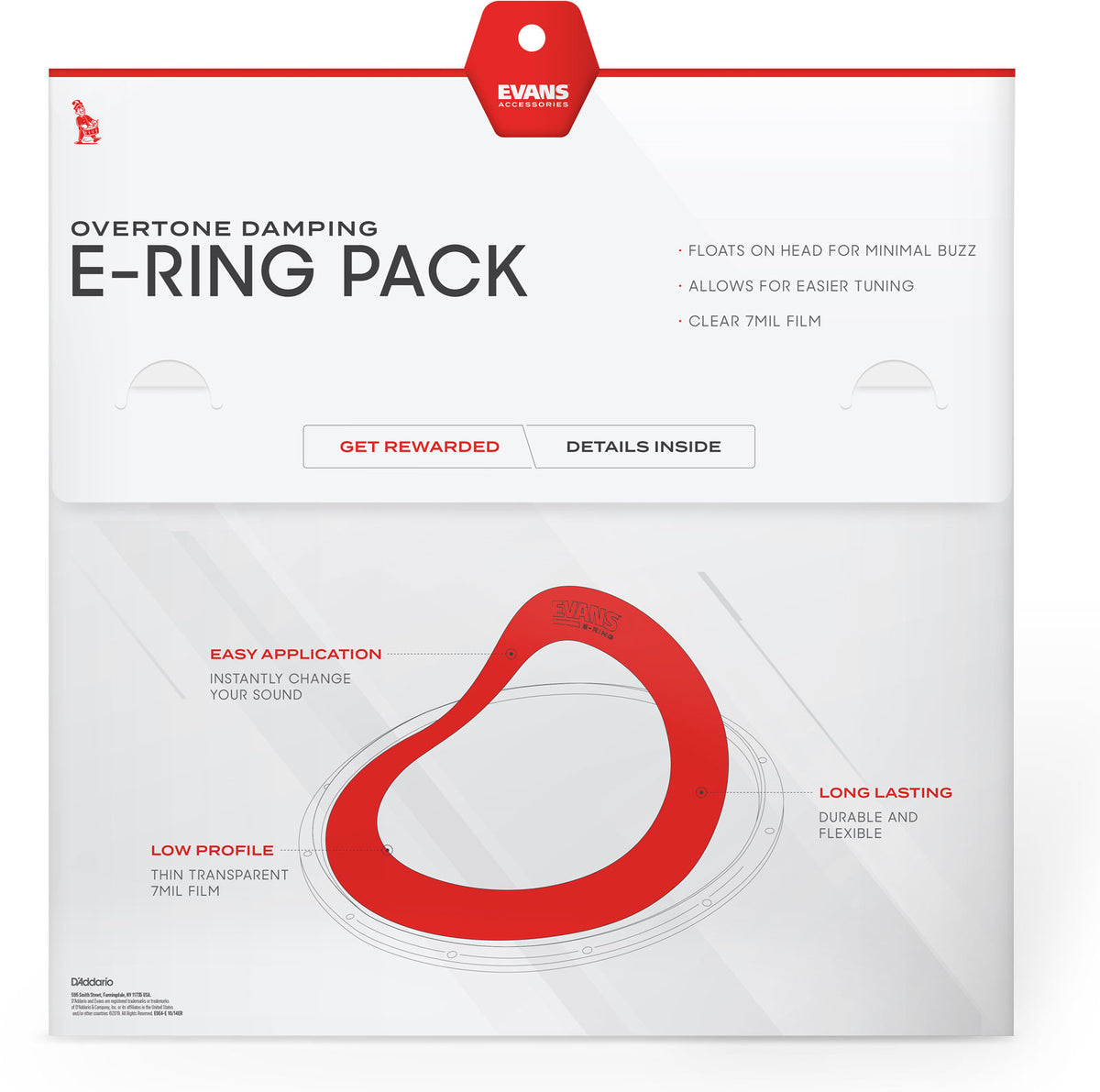 E14ER1 - Confezione di ricambio E-Ring 14" (larga 1")