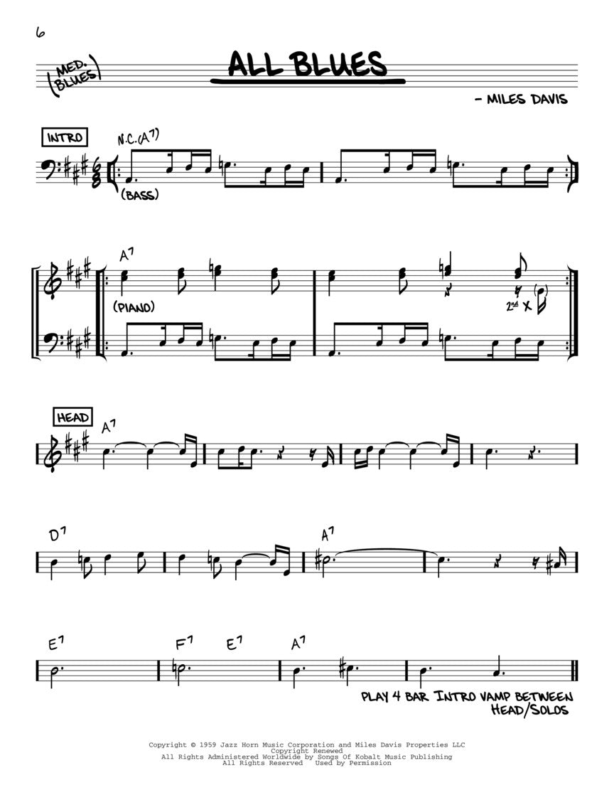 The Miles Davis Real Book - BB Instruments