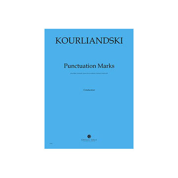 KOURLIANDSKI DMITRI - PUNCTUATION MARKS - QUINTETTE