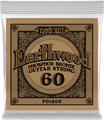.060 EARTHWOOD PHOSPHOR BRONZE ACOUSTIC GUITAR STRINGS