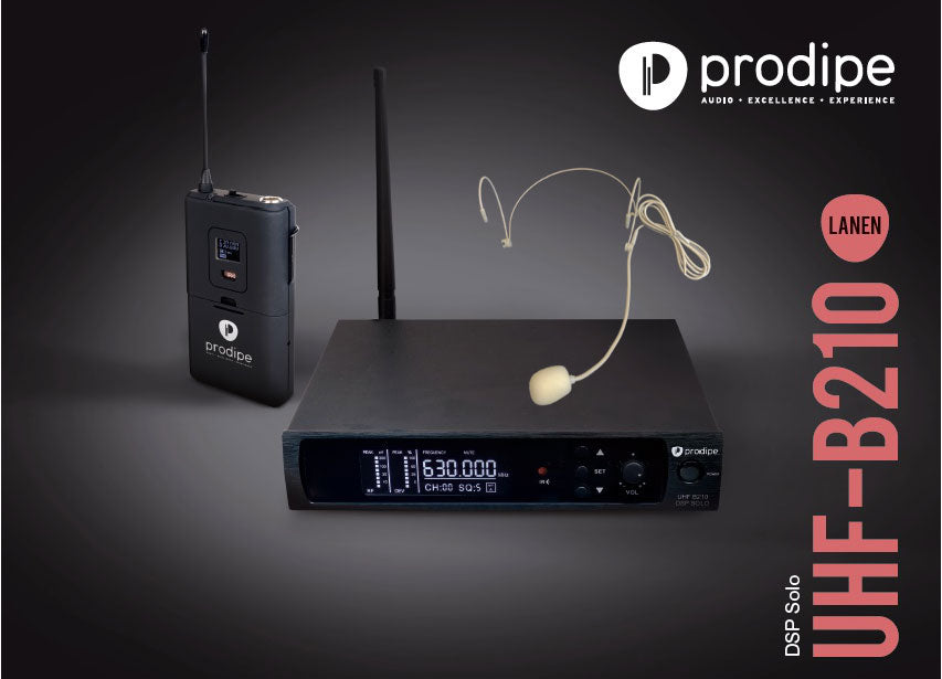 UHF B210 DSP Cuffia Singola - Ricondizionato