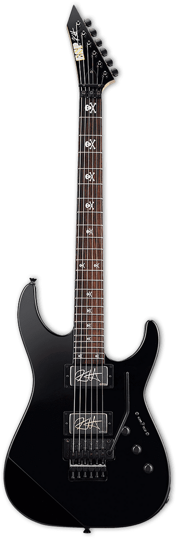 Signature Kirk Hammett KH-2 Neck Thru Nero