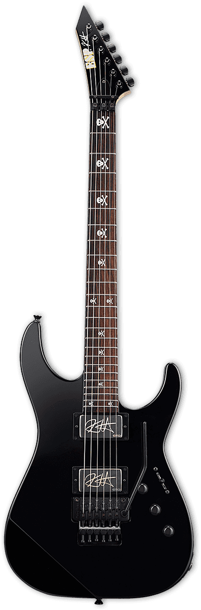 Signature Kirk Hammett KH-2 Neck Thru Nero