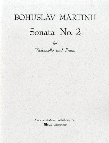 Martinu Bohuslav - Sonate N°2 - Violoncello e Pianoforte