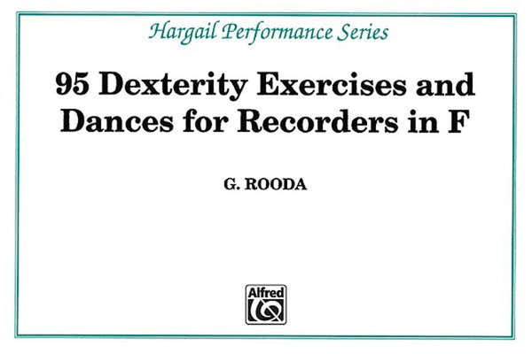 Rooda - 95 Dexterity Exercises For Recorders In F
