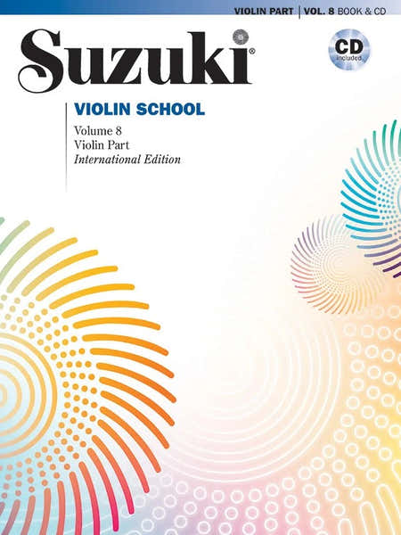 Alfred Publishing Suzuki - Violin School Vol.8 + CD - Revised Edition