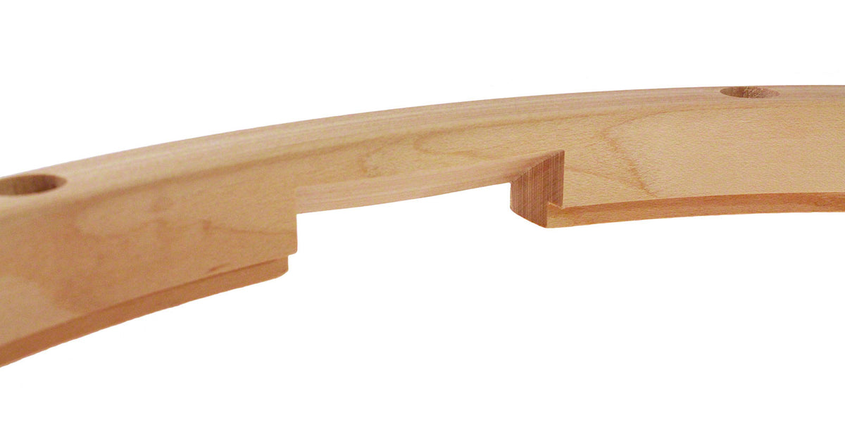 HMY-12-8s - Cerchio per Rullante 12" 8 Tiranti Acero