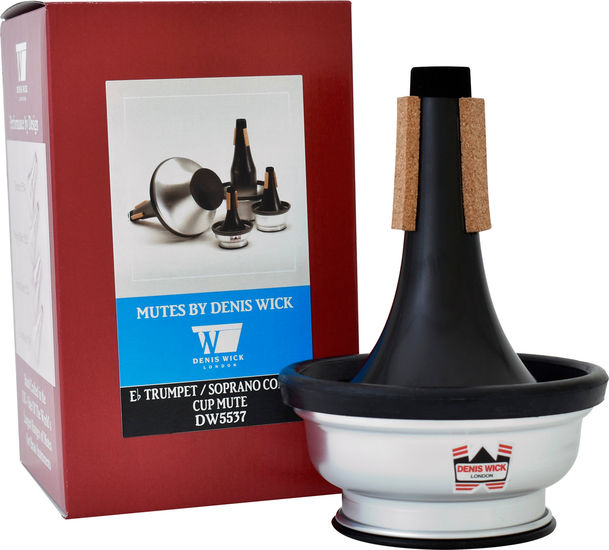 SORDINA A CAMPANA ACCORDABILE PER TROMBA IN RE E CORNETTA IN MI BEMOLLE DW5537