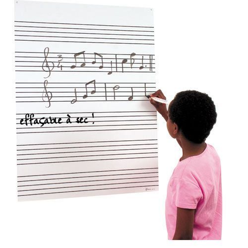 Fuzeau Lavagna per la formazione musicale 64,5 X 86 Cm