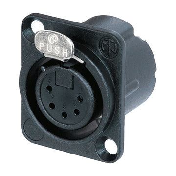 XLR 5 POLI FEMMINA NERA