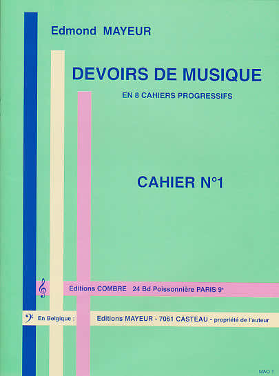 Mayeur - Esercizi di musica Quaderno 1