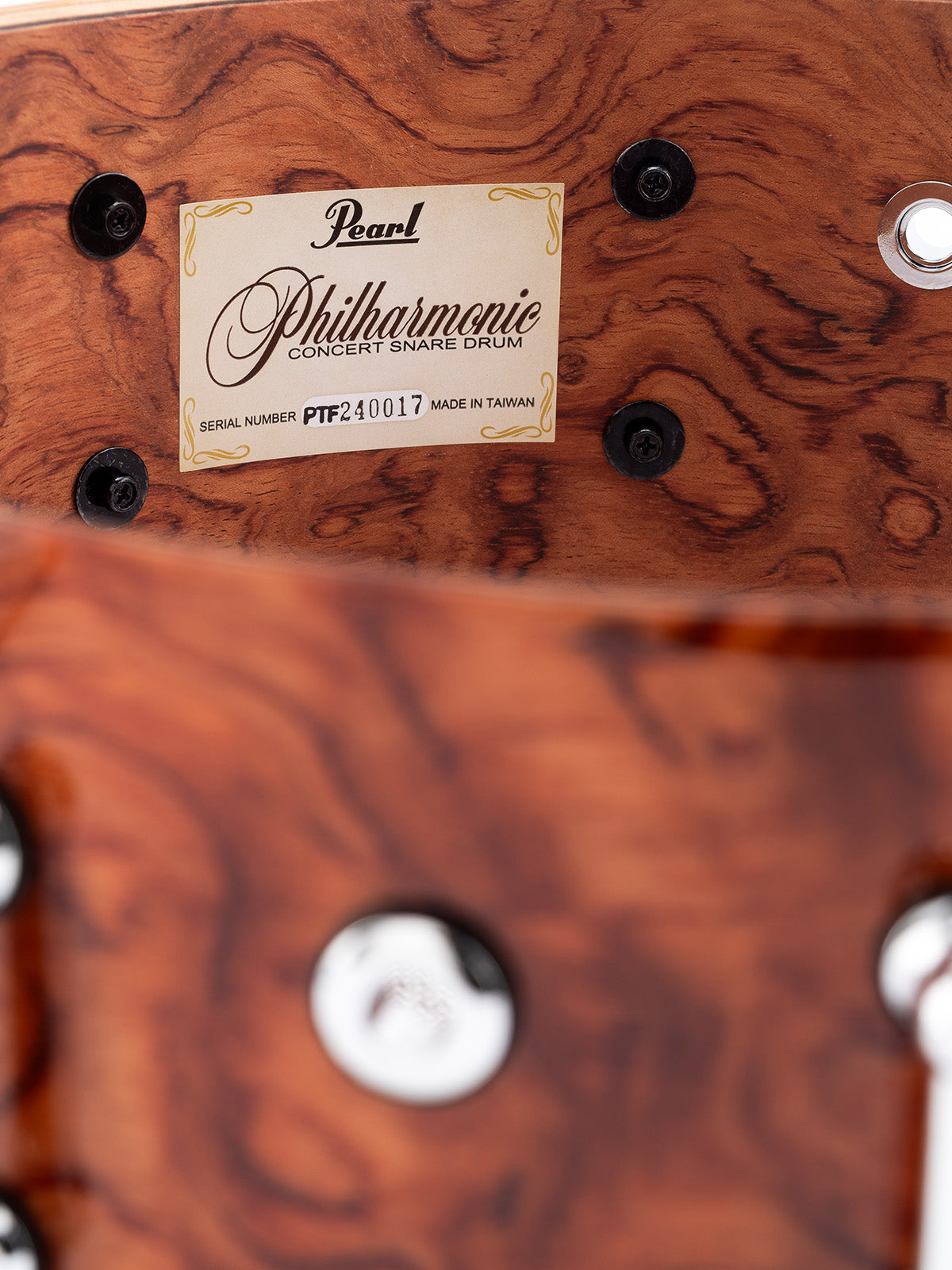 PHTF1450 - Philarmonic 14x5" acero e bubinga