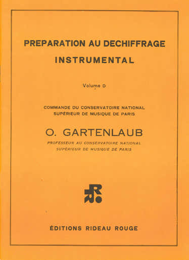 GARTENLAUB O. – Preparazione alla lettura a prima vista Vol. D – Formazione musicale
