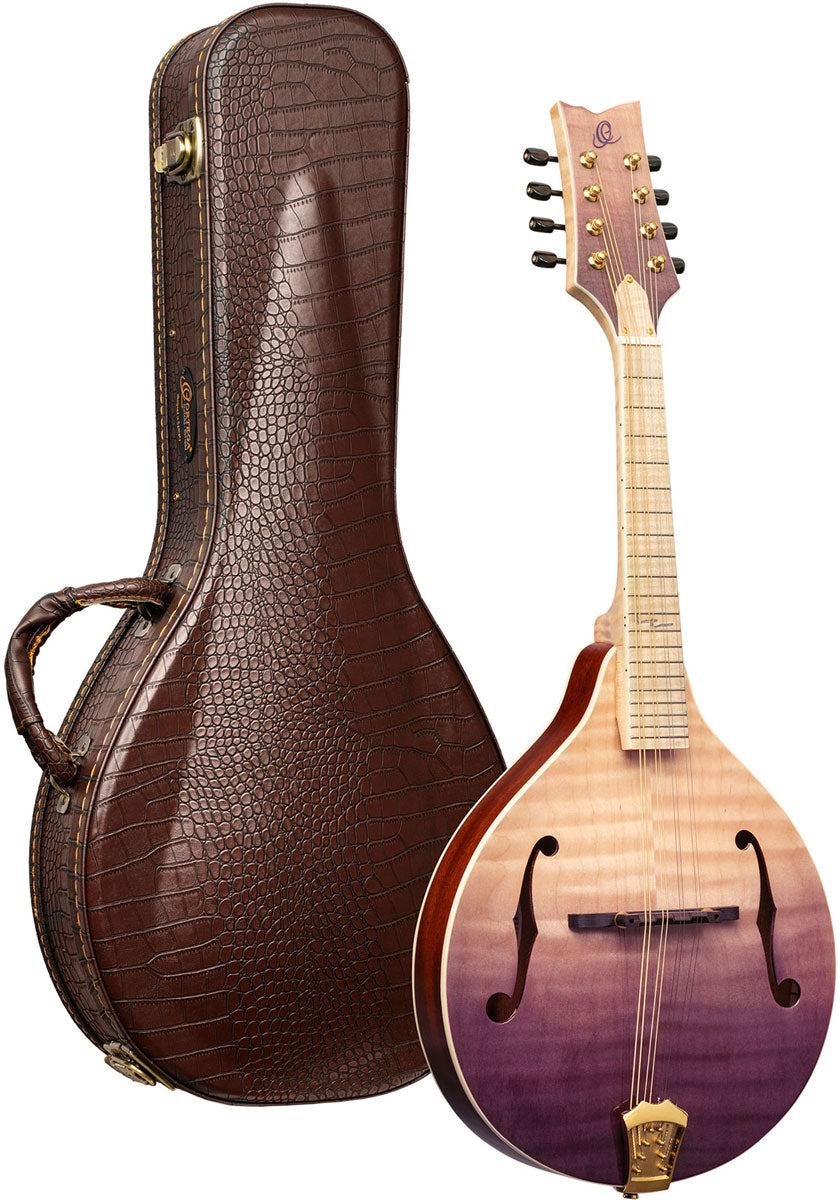 Americana Mandolino A-Style + custodia in pelle Croco