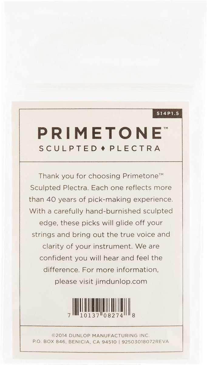3 x 1,50mm Primetone Semi-Round Grip