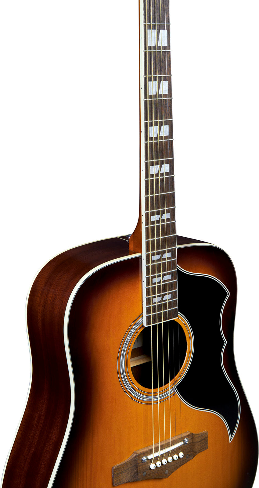 Ranger Vi EQ Riedizione Vintage Dreadnought Honey Burst