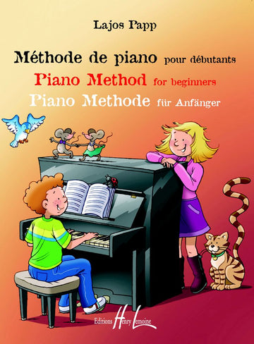 Papp Lajos - Metodo Di Pianoforte Per Principianti