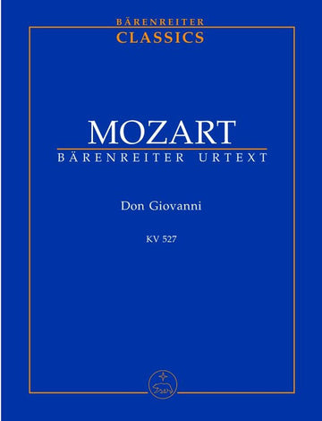 Mozart W.a. - Don Giovanni KV 527 - Partitura tascabile
