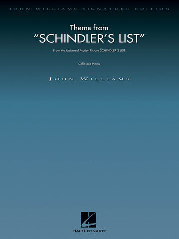 John Williams - Theme From Schindler's List - Violoncelle & Piano