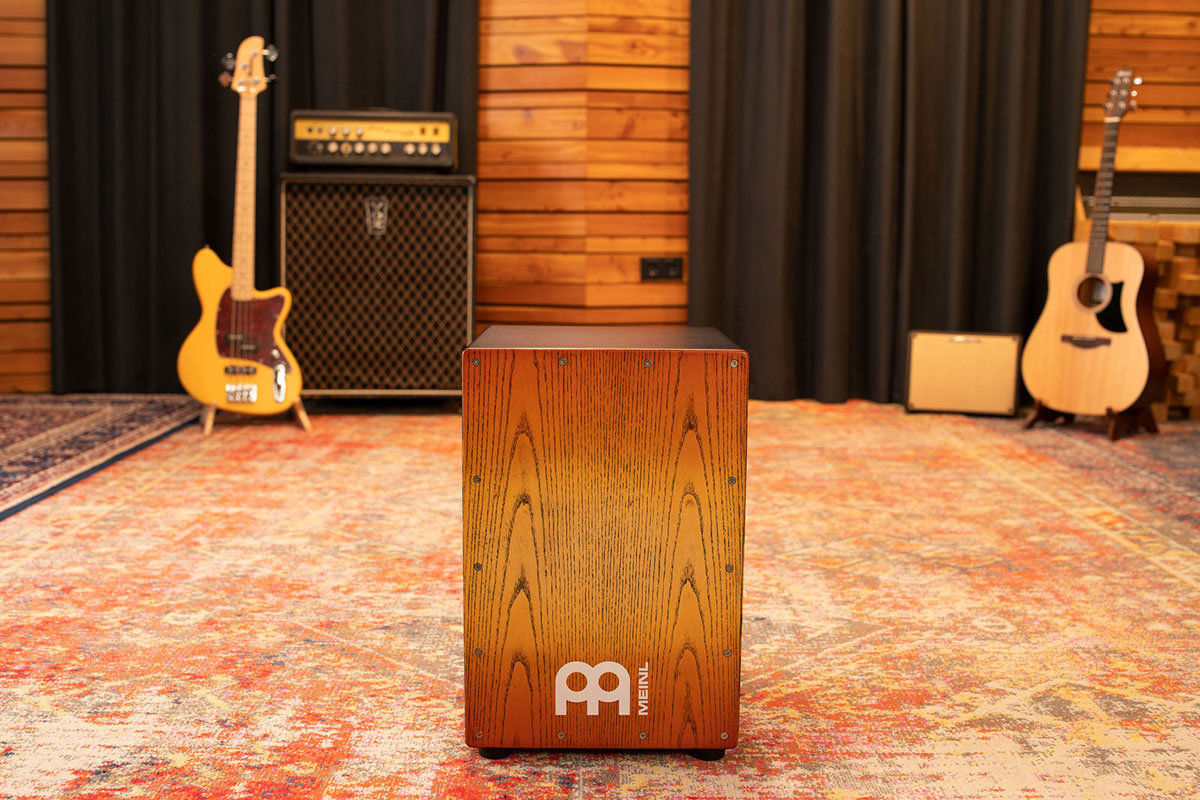 PERCUSSION HEADLINER SERIES SNARE CAJON SONORAN AMBER FADE
