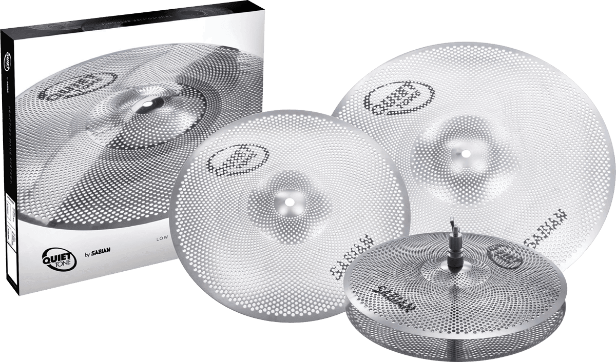 QTPC502 - PIATTI QUIET TONE SILENT SET 13 - 14 - 18"