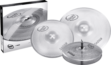 QTPC502 - PIATTI QUIET TONE SILENT SET 13 - 14 - 18"