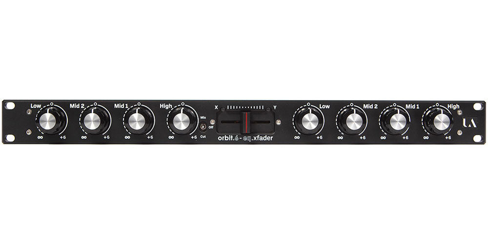 ORBIT.6 ISO/X-Fader Rackmount Mixer black