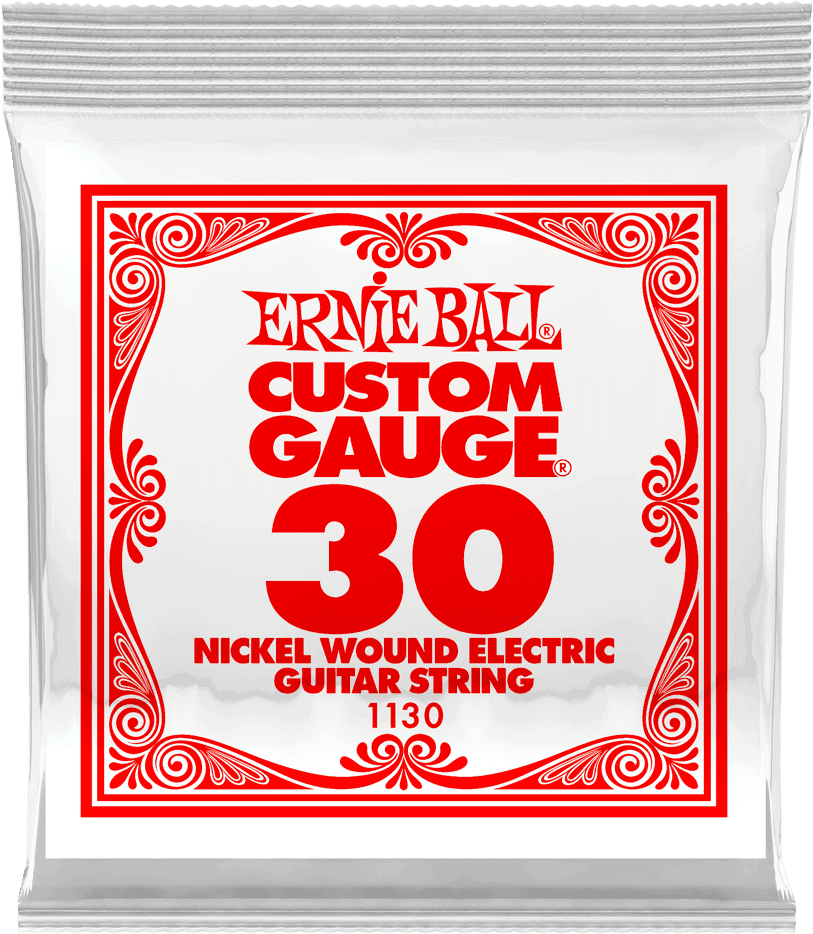 .030 NICKEL WOUND ELECTRIC GUITAR STRINGS