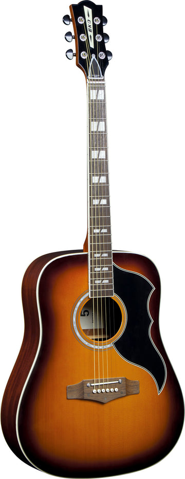 Ranger Vi EQ Riedizione Vintage Dreadnought Honey Burst